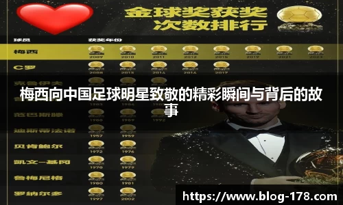 梅西向中国足球明星致敬的精彩瞬间与背后的故事